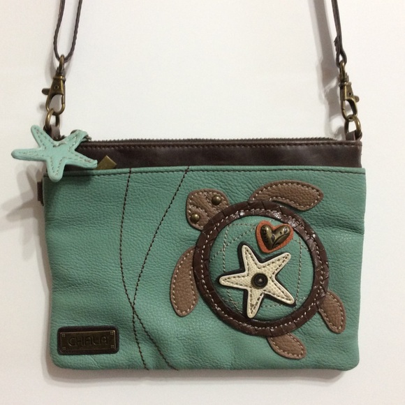 Chala Handbags - NWOT Chala Turtle Mini Cross Body Bag